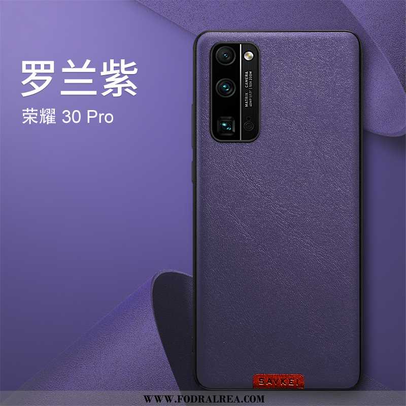 Fodral Honor 30 Pro Silikon Personlighet Fallskydd, Skal Honor 30 Pro Skydd Tunn Lila