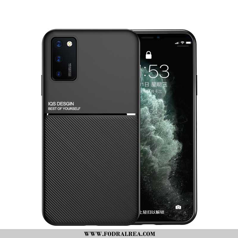 Fodral Honor View30 Pro Nubuck Skydd Fodral, Skal Honor View30 Pro Personlighet Net Red Svarta