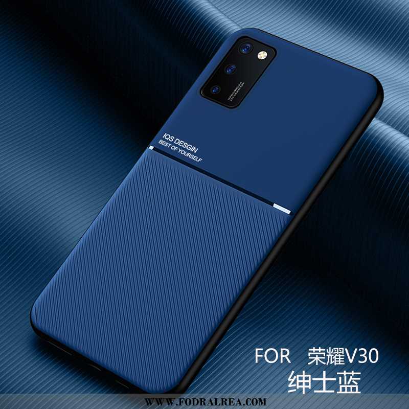 Fodral Honor View30 Pro Nubuck Skydd Fodral, Skal Honor View30 Pro Personlighet Net Red Svarta