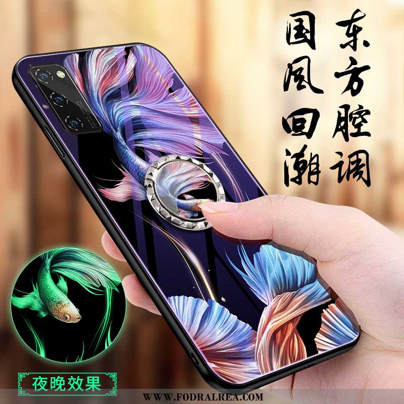 Fodral Honor View30 Pro Personlighet Skal Support, Honor View30 Pro Trend Fallskydd Lila