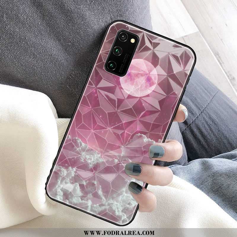 Fodral Honor View30 Pro Skydd Diamantform Skal, Skal Honor View30 Pro Mobil Telefon Planet Lila