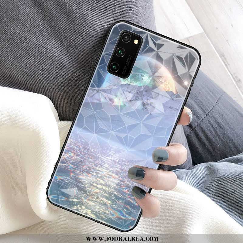 Fodral Honor View30 Pro Skydd Diamantform Skal, Skal Honor View30 Pro Mobil Telefon Planet Lila