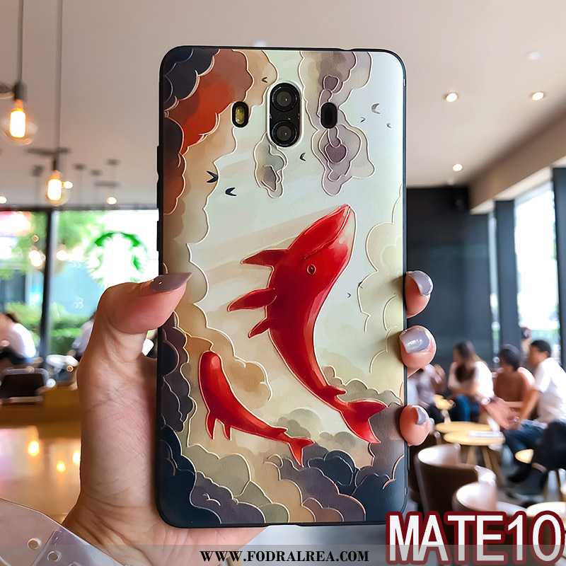 Fodral Huawei Mate 10 Kreativa All Inclusive Silikon, Skal Huawei Mate 10 Lättnad Blå