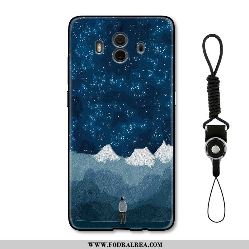 Fodral Huawei Mate 10 Personlighet Gul Mobil Telefon, Skal Huawei Mate 10 Kreativa