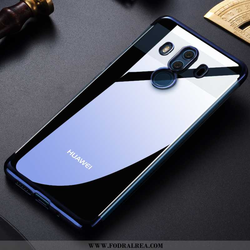 Fodral Huawei Mate 10 Pro Skydd All Inclusive Plating, Skal Huawei Mate 10 Pro Transparent Blå