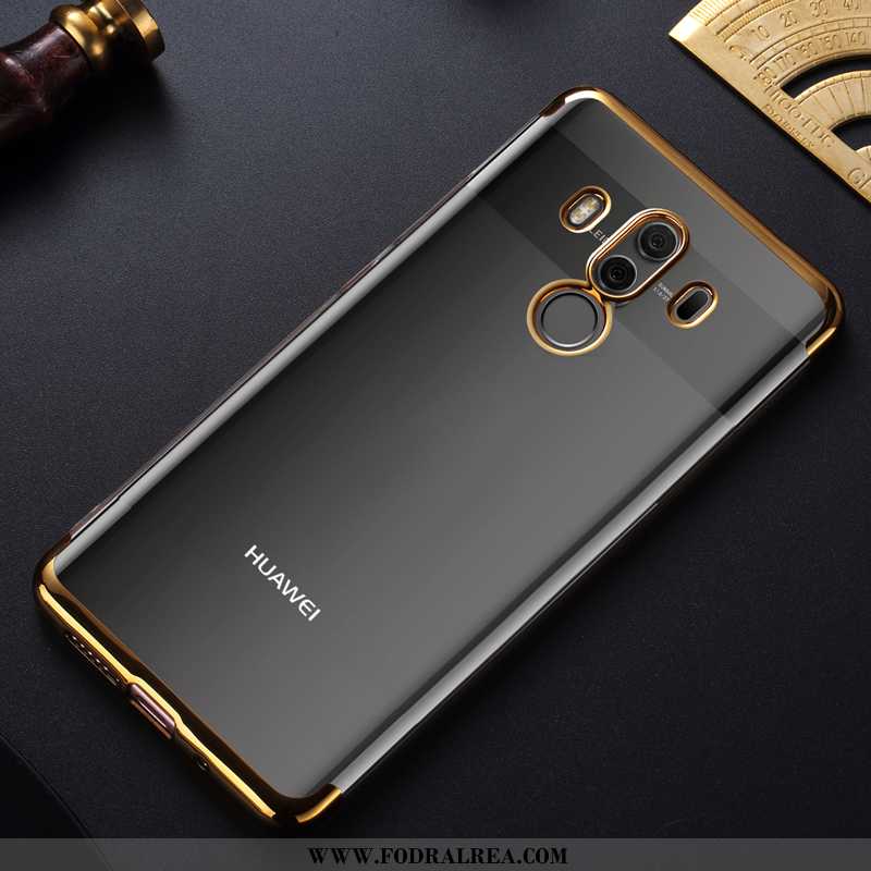 Fodral Huawei Mate 10 Pro Skydd All Inclusive Plating, Skal Huawei Mate 10 Pro Transparent Blå