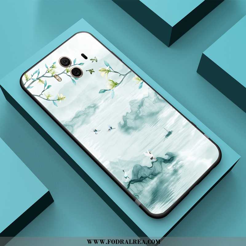 Fodral Huawei Mate 10 Silikon Mobil Telefon Skal, Skal Huawei Mate 10 Skydd Tunn Blå