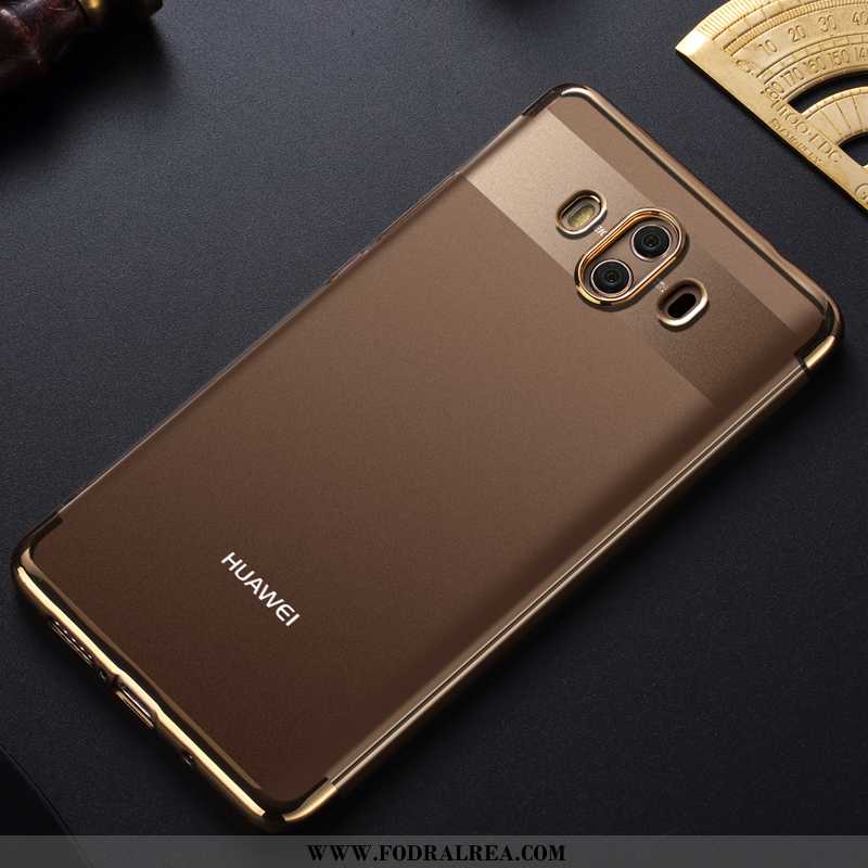 Fodral Huawei Mate 10 Trend Skal Transparent, Huawei Mate 10 Mjuk All Inclusive Brun