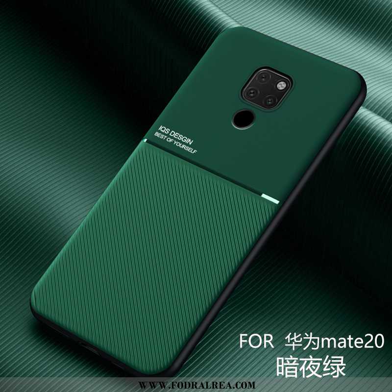 Fodral Huawei Mate 20 Personlighet Röd Mjuk, Skal Huawei Mate 20 Läder