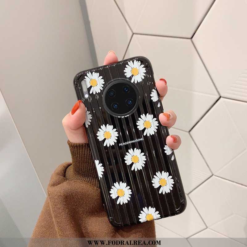 Fodral Huawei Mate 30 Pro Silikon Fallskydd Mobil Telefon, Skal Huawei Mate 30 Pro Personlighet Blom