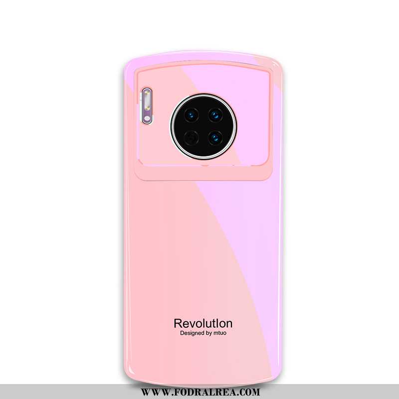 Fodral Huawei Mate 30 Pro Silikon Trend Blå, Skal Huawei Mate 30 Pro Skydd Fallskydd Rosa