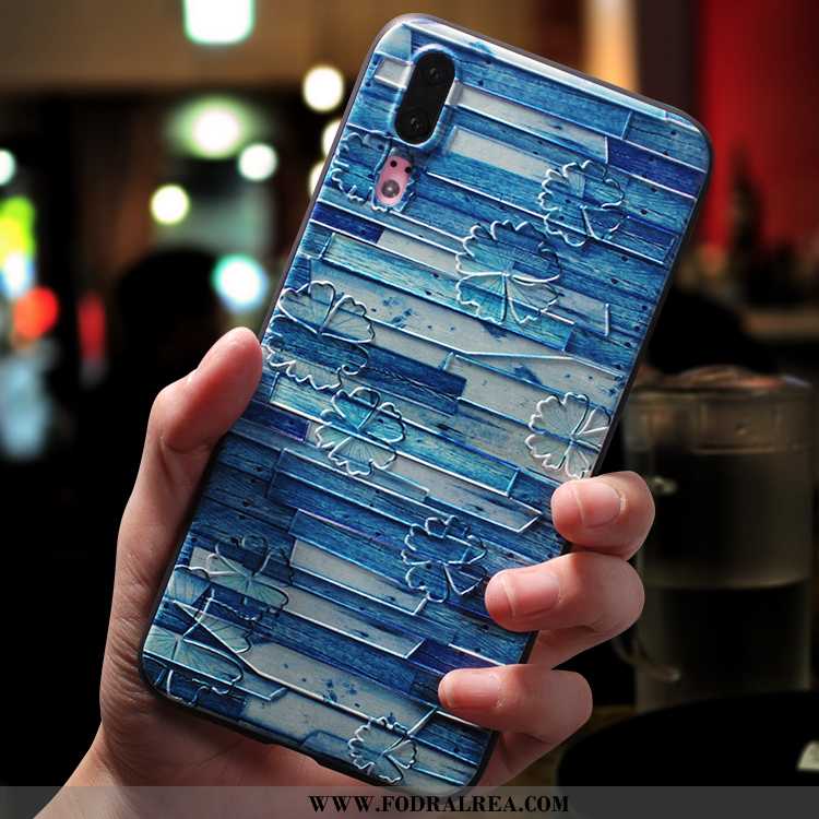 Fodral Huawei P20 Kreativa Mobil Telefon All Inclusive, Skal Huawei P20 Lättnad Fallskydd Rosa