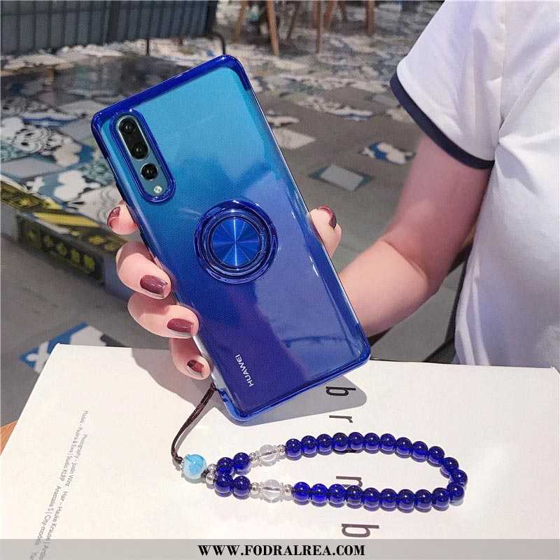 Fodral Huawei P20 Pro Mjuk Personlighet Trend, Skal Huawei P20 Pro Transparent Purpur Lila