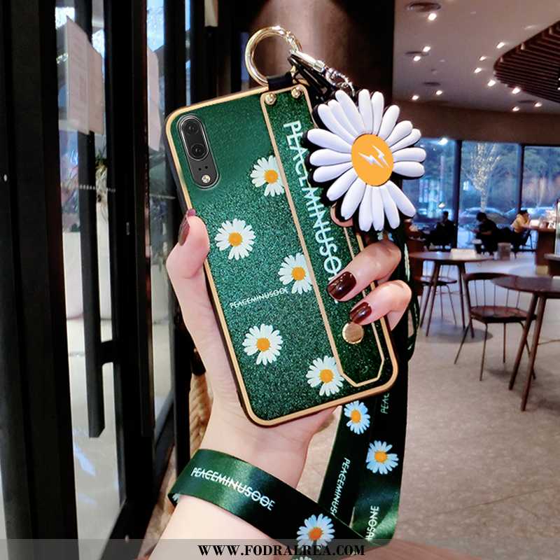 Fodral Huawei P20 Tunn Mobil Telefon Purpur, Skal Huawei P20 Mjuk Personlighet Lila