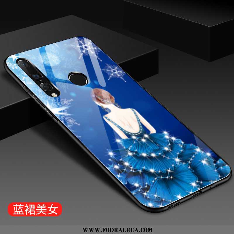 Fodral Huawei P30 Lite Xl Mode Mobil Telefon Trend, Skal Huawei P30 Lite Xl Personlighet Glas Vita