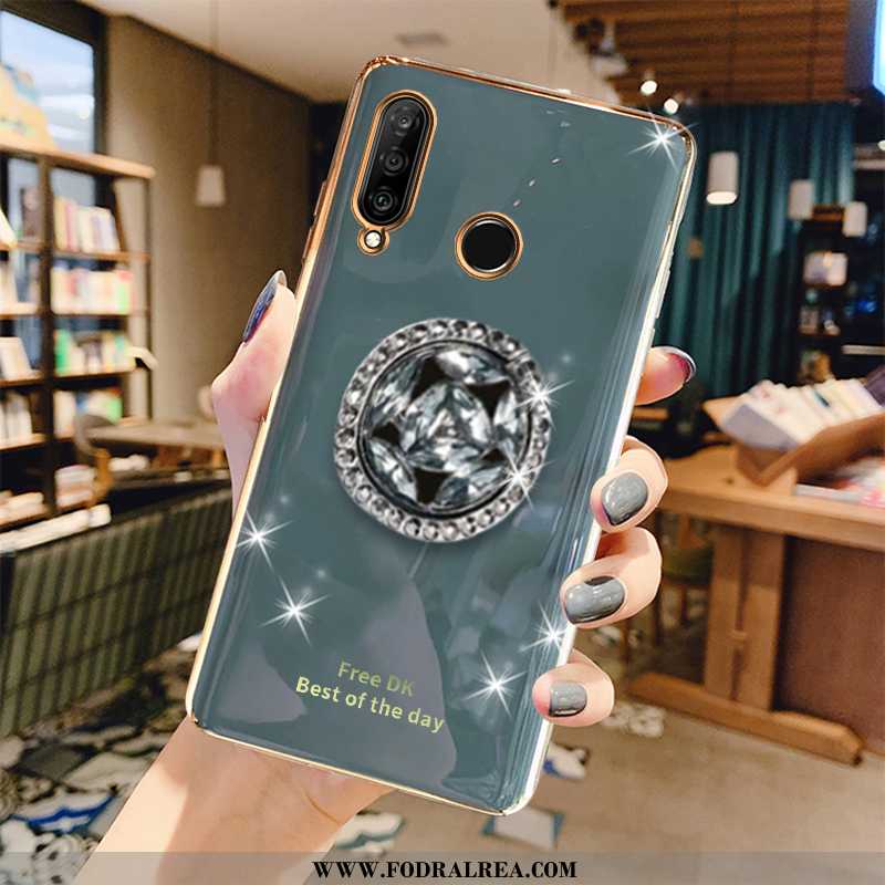 Fodral Huawei P30 Lite Xl Trend Skydd Mobil Telefon, Skal Huawei P30 Lite Xl Tunn All Inclusive Grön