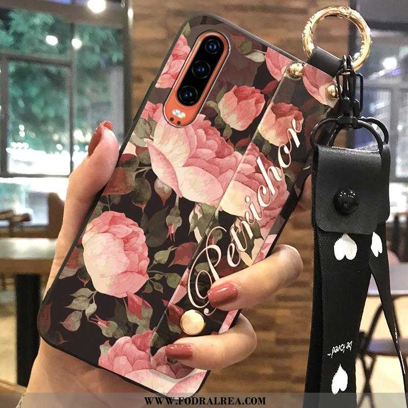 Fodral Huawei P30 Mjuk Vit Fodral, Skal Huawei P30 Skydd Kreativa Vita