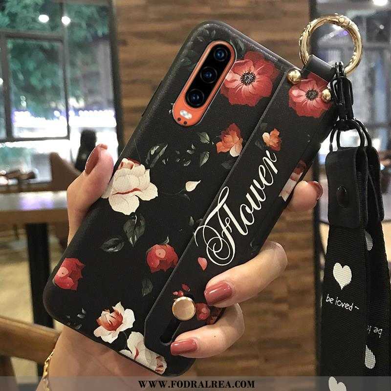 Fodral Huawei P30 Mjuk Vit Fodral, Skal Huawei P30 Skydd Kreativa Vita