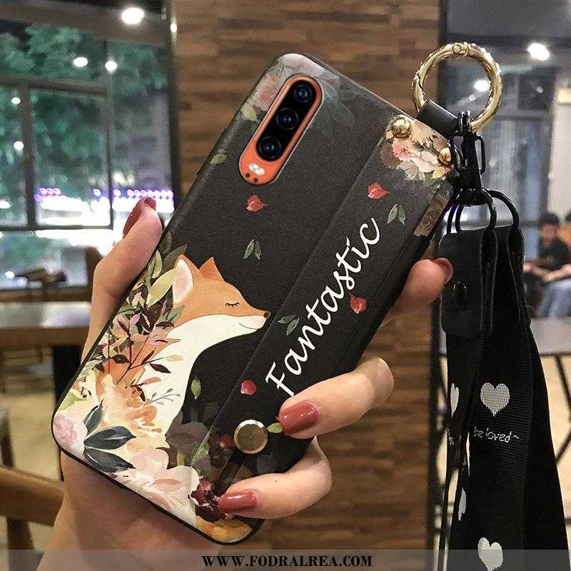 Fodral Huawei P30 Mjuk Vit Fodral, Skal Huawei P30 Skydd Kreativa Vita