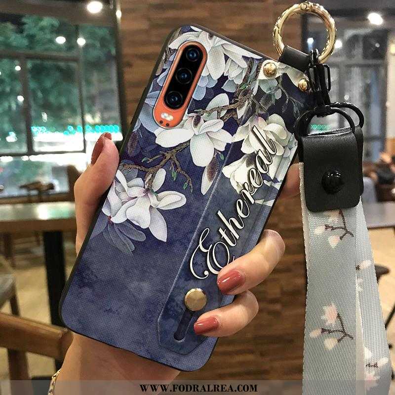 Fodral Huawei P30 Mjuk Vit Fodral, Skal Huawei P30 Skydd Kreativa Vita