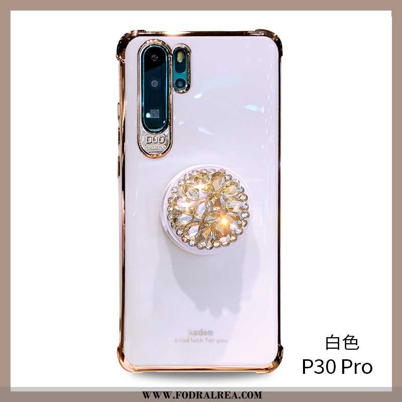 Fodral Huawei P30 Pro Silikon Net Red All Inclusive, Skal Huawei P30 Pro Skydd Rosa Vita