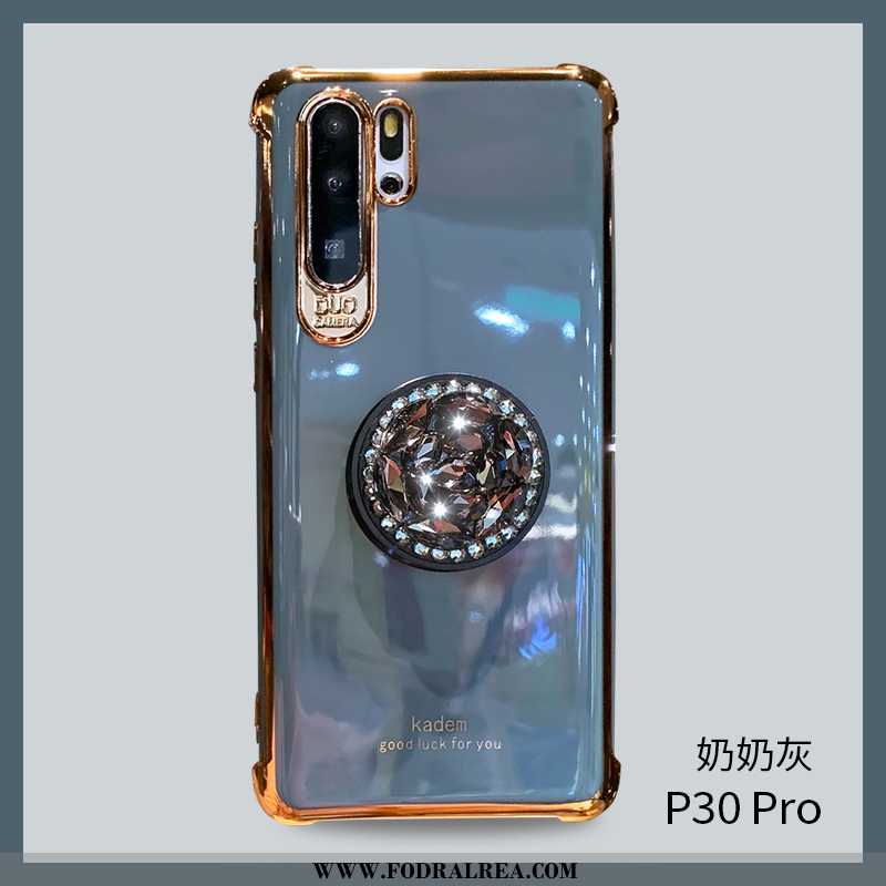 Fodral Huawei P30 Pro Silikon Net Red All Inclusive, Skal Huawei P30 Pro Skydd Rosa Vita