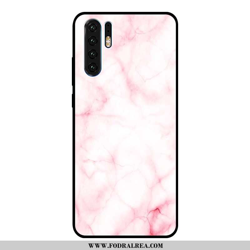 Fodral Huawei P30 Pro Silikon Rosa, Skal Huawei P30 Pro Skydd Stor Rosa