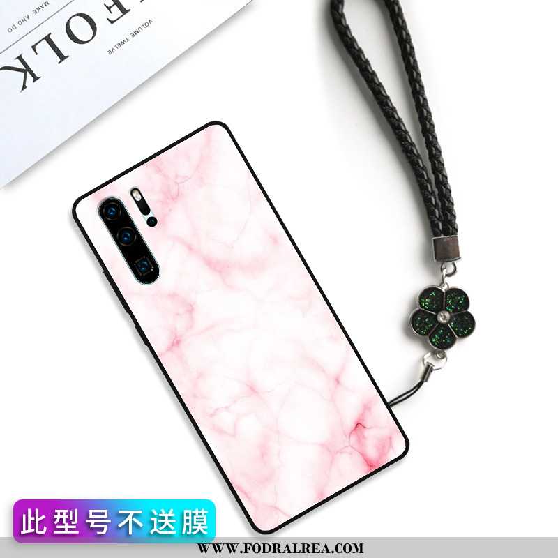 Fodral Huawei P30 Pro Silikon Rosa, Skal Huawei P30 Pro Skydd Stor Rosa