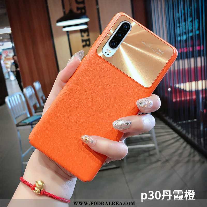 Fodral Huawei P30 Skydd Hård Ljus, Skal Huawei P30 Trend Orange