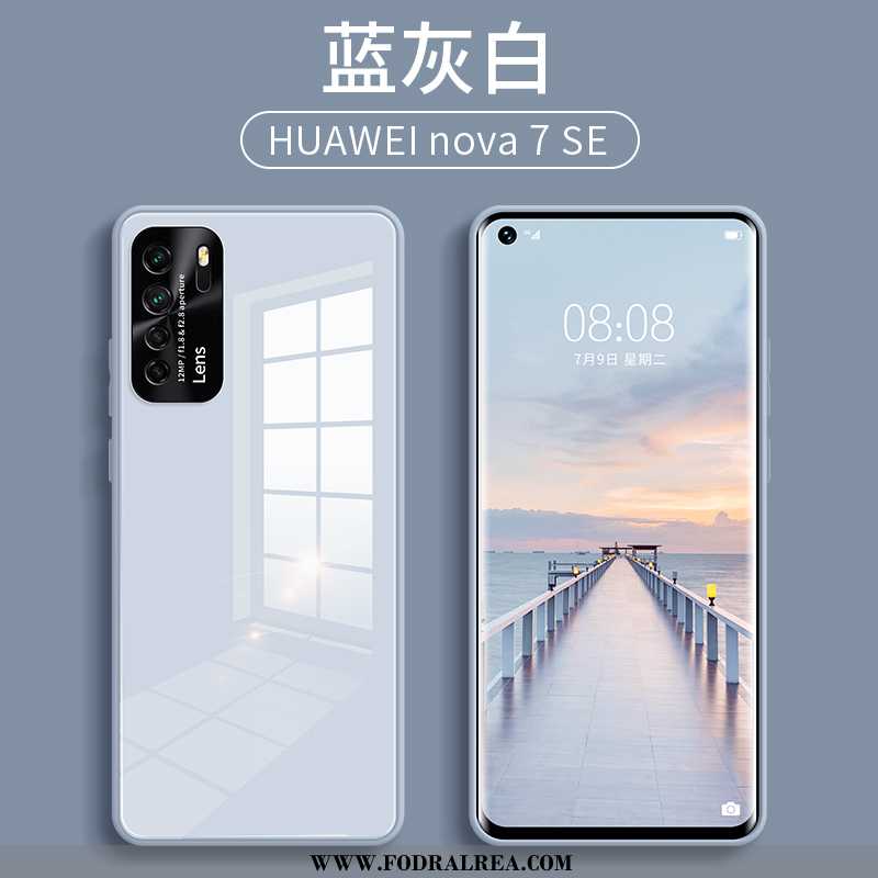 Fodral Huawei P40 Lite 5g Glas All Inclusive Tunn, Skal Huawei P40 Lite 5g Super Mobil Telefon Grön