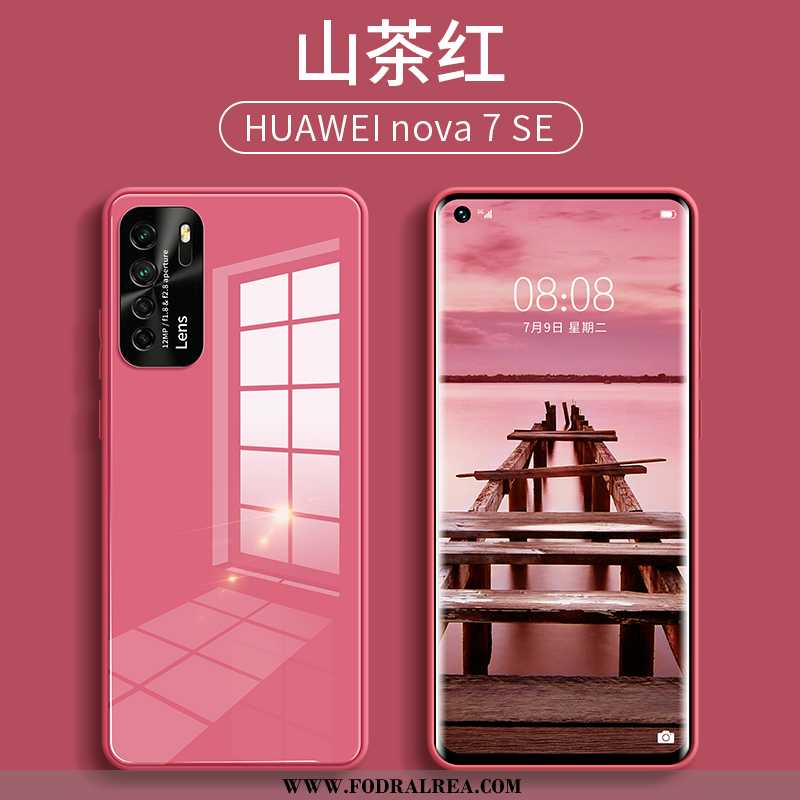 Fodral Huawei P40 Lite 5g Glas All Inclusive Tunn, Skal Huawei P40 Lite 5g Super Mobil Telefon Grön