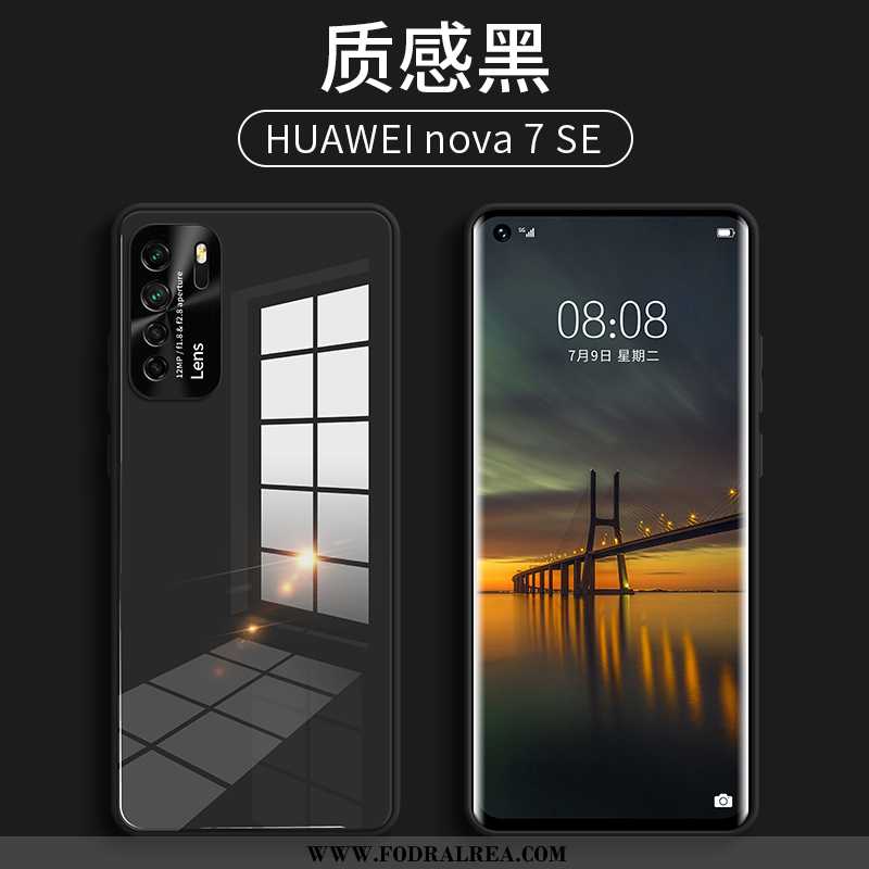 Fodral Huawei P40 Lite 5g Glas All Inclusive Tunn, Skal Huawei P40 Lite 5g Super Mobil Telefon Grön