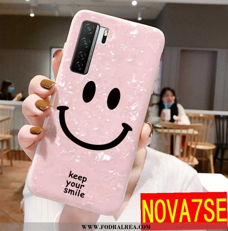 Fodral Huawei P40 Lite 5g Tunn Net Red Ny, Skal Huawei P40 Lite 5g Mjuk All Inclusive Rosa