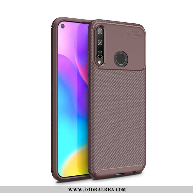 Fodral Huawei P40 Lite E Nubuck Mobil Telefon Fodral, Skal Huawei P40 Lite E Mjuk Skydd Mörkblå