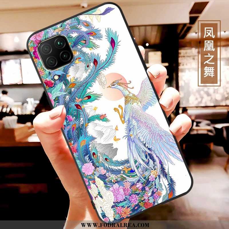 Fodral Huawei P40 Lite Skydd Mobil Telefon Trend, Skal Huawei P40 Lite Personlighet Vit Vita