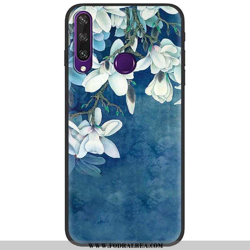 Fodral Huawei Y6p Mjuk Mobil Telefon Kreativa, Skal Huawei Y6p Skydd Tecknat Rosa