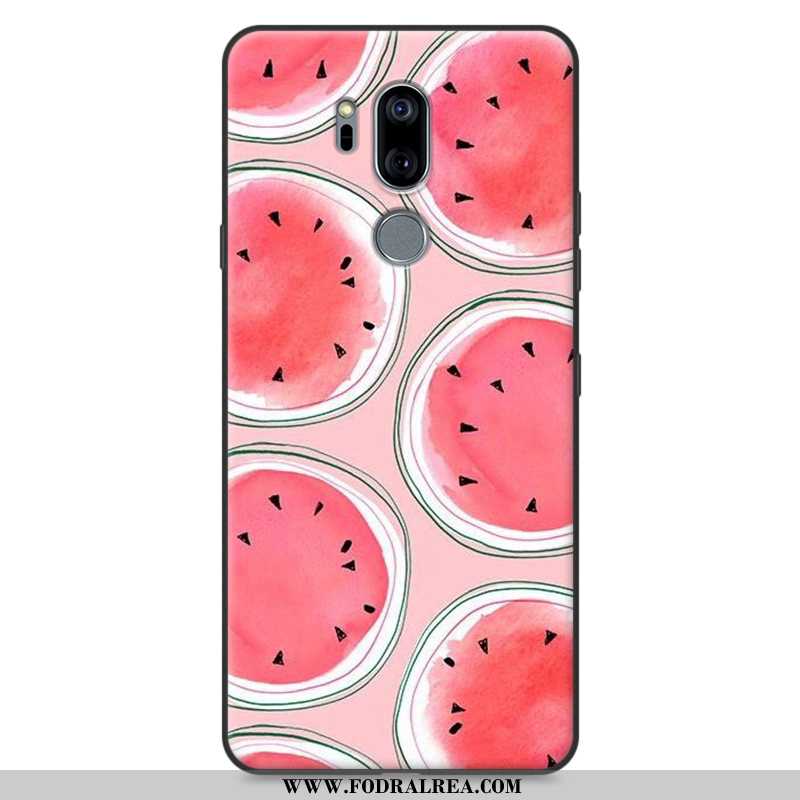 Fodral Lg G7 Thinq Silikon Rosa Mobil Telefon, Skal Lg G7 Thinq Skydd