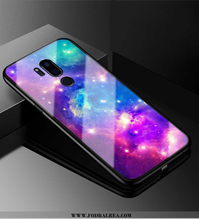 Fodral Lg G7 Thinq Tecknat Fallskydd Skal, Skal Lg G7 Thinq Trend Personlighet Vita