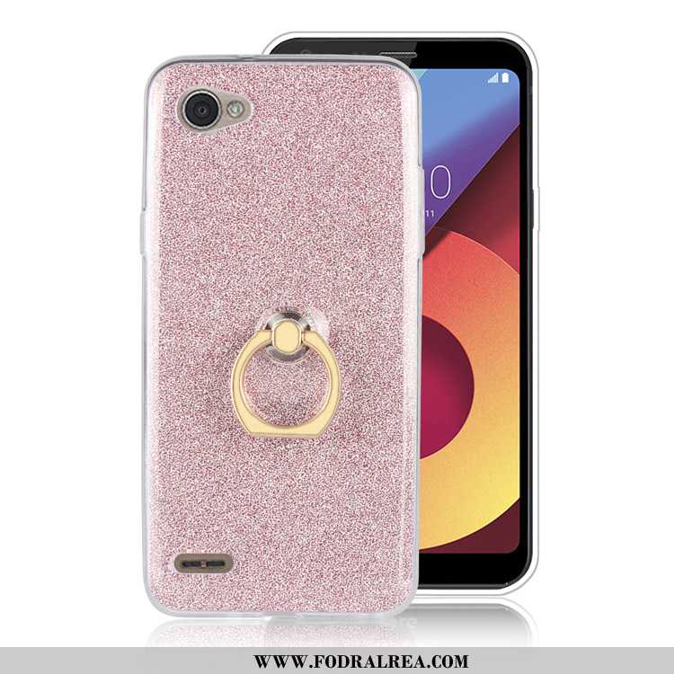 Fodral Lg Q6 Silikon Ring Fodral, Skal Lg Q6 Mjuk Grå