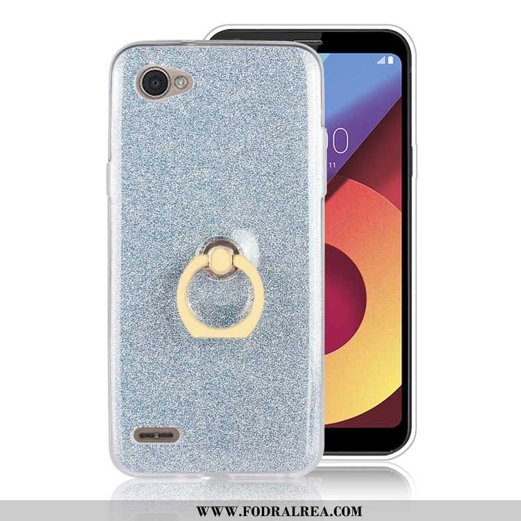 Fodral Lg Q6 Silikon Ring Fodral, Skal Lg Q6 Mjuk Grå