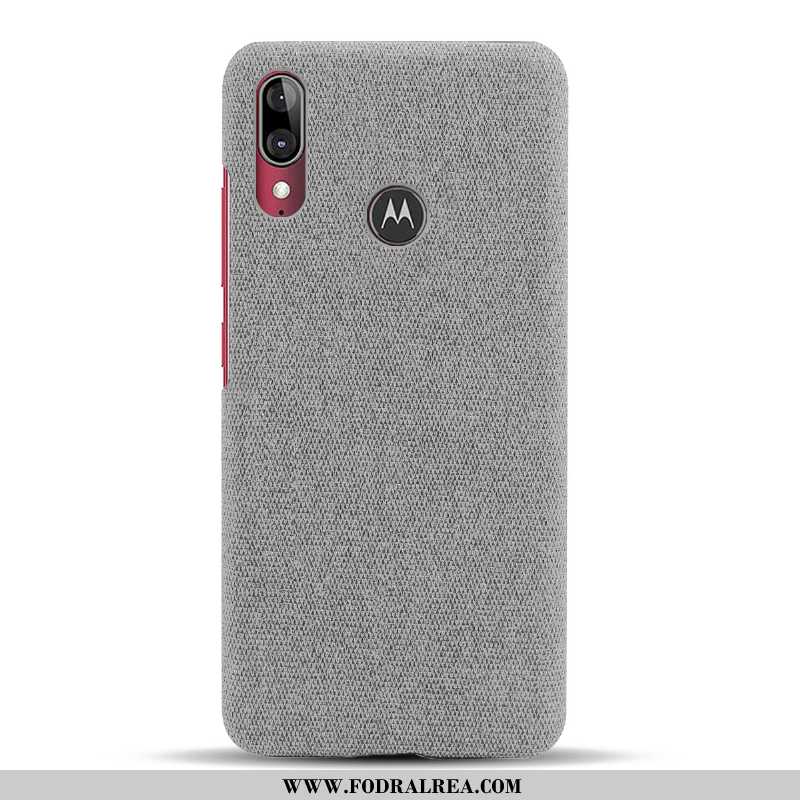 Fodral Moto E6 Plus Tunn Lätt Fodral, Skal Moto E6 Plus Skydd Röd