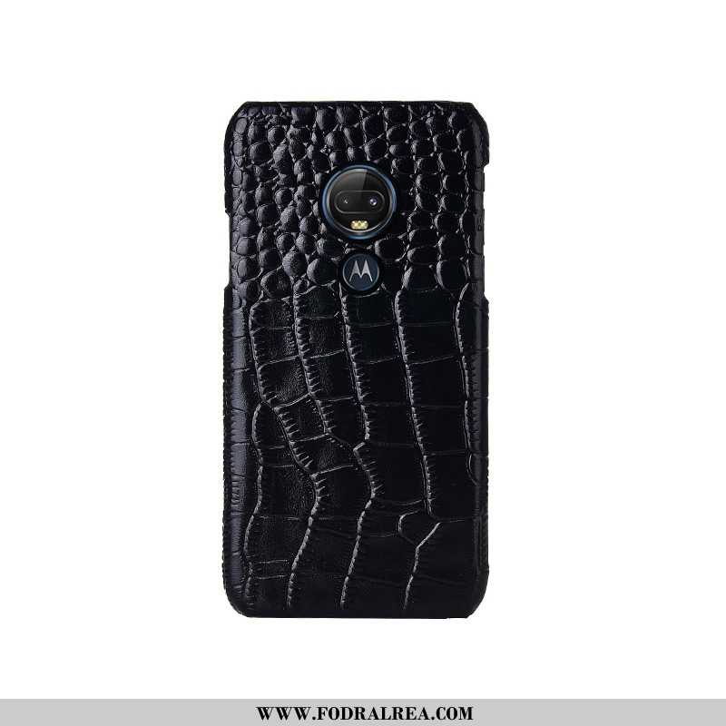 Fodral Moto G7 Plus Mode Personlighet, Skal Moto G7 Plus Lyxiga Svarta