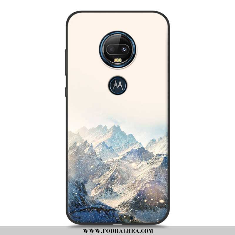 Fodral Moto G7 Plus Skydd Trend Mjuk, Skal Moto G7 Plus Mode Rosa