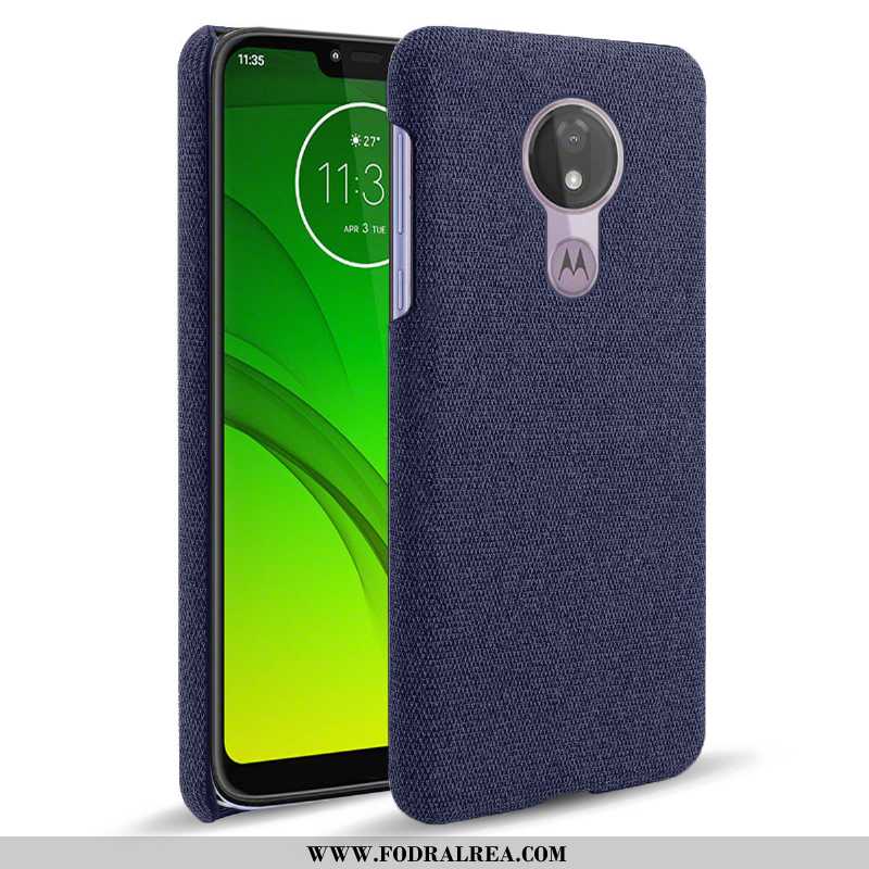 Fodral Moto G7 Power Mönster Mobil Telefon, Skal Moto G7 Power Skydd Glidskydds Grå