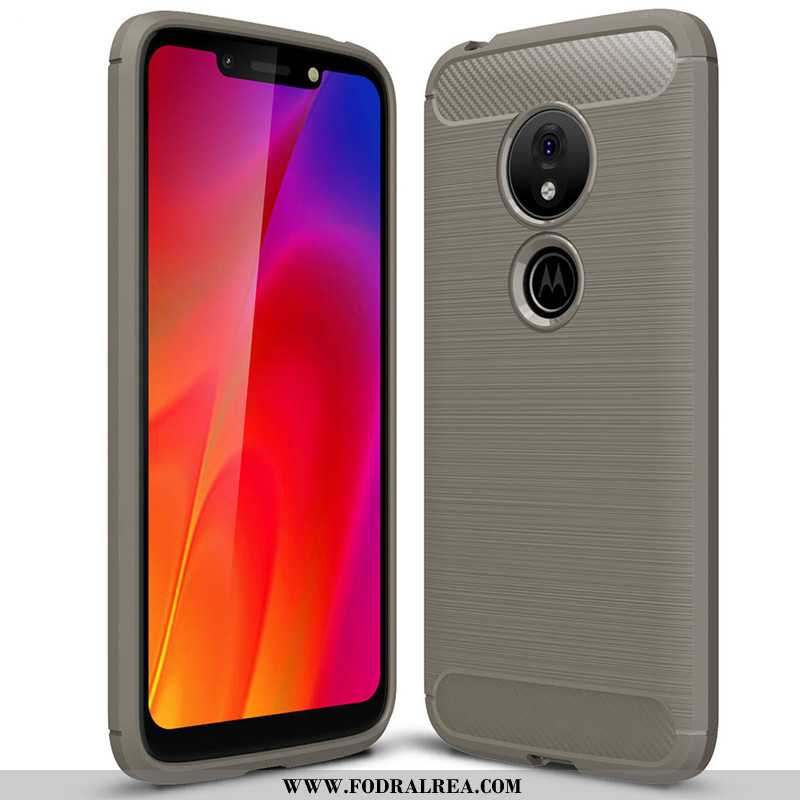 Fodral Moto G7 Power Trend Mobil Telefon Fodral, Skal Moto G7 Power Mjuk Silikon Svarta