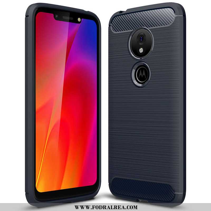 Fodral Moto G7 Power Trend Mobil Telefon Fodral, Skal Moto G7 Power Mjuk Silikon Svarta