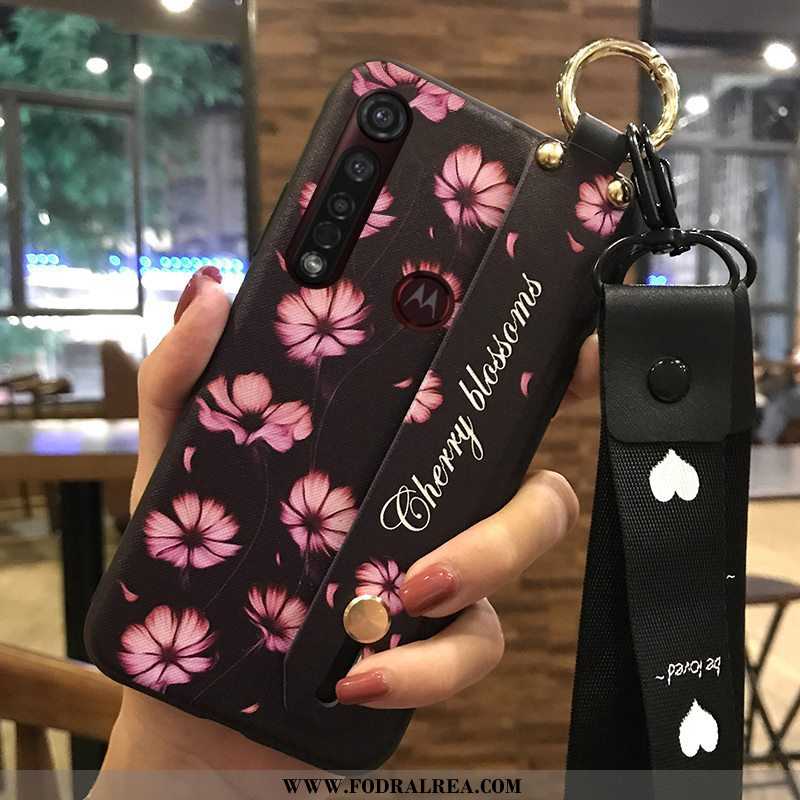 Fodral Moto G8 Plus Skydd Bra Försäljning Support, Skal Moto G8 Plus Hängsmycken Rosa