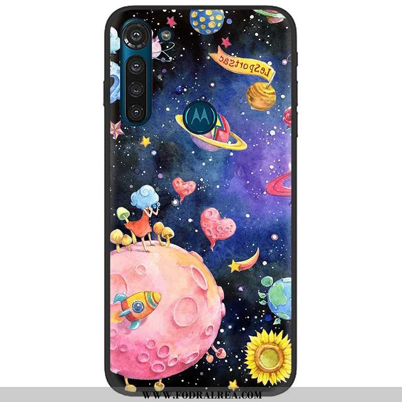 Fodral Moto G8 Power Trend Pu Fodral, Skal Moto G8 Power Mjuk Rosa