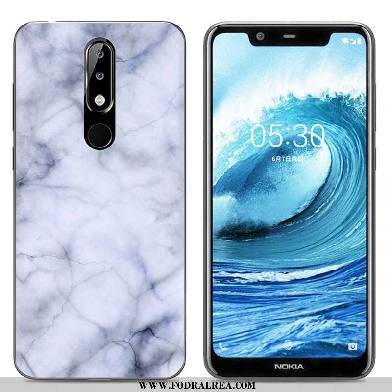 Fodral Nokia 5.1 Plus Kreativa Mobil Telefon, Skal Nokia 5.1 Plus Tecknat Målade Rosa