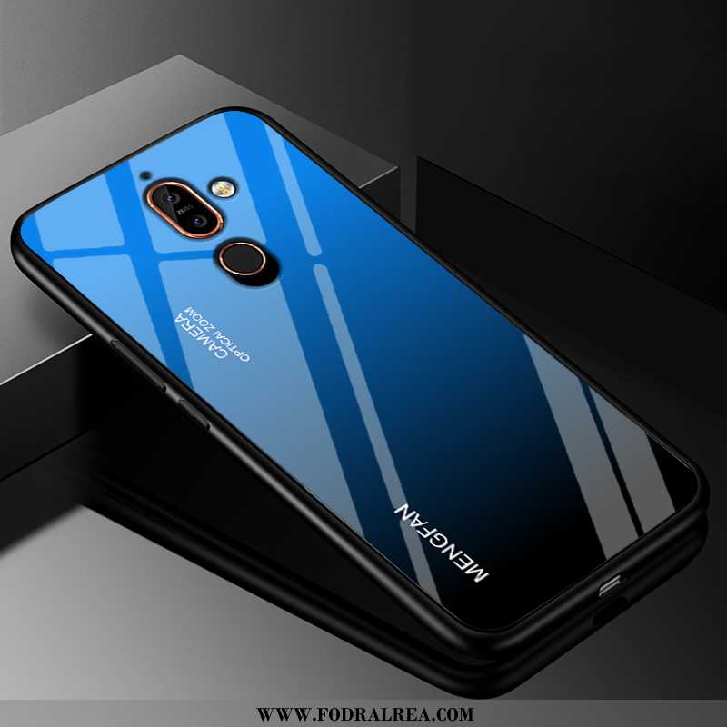 Fodral Nokia 7 Plus Mjuk Glas, Skal Nokia 7 Plus Silikon Färg